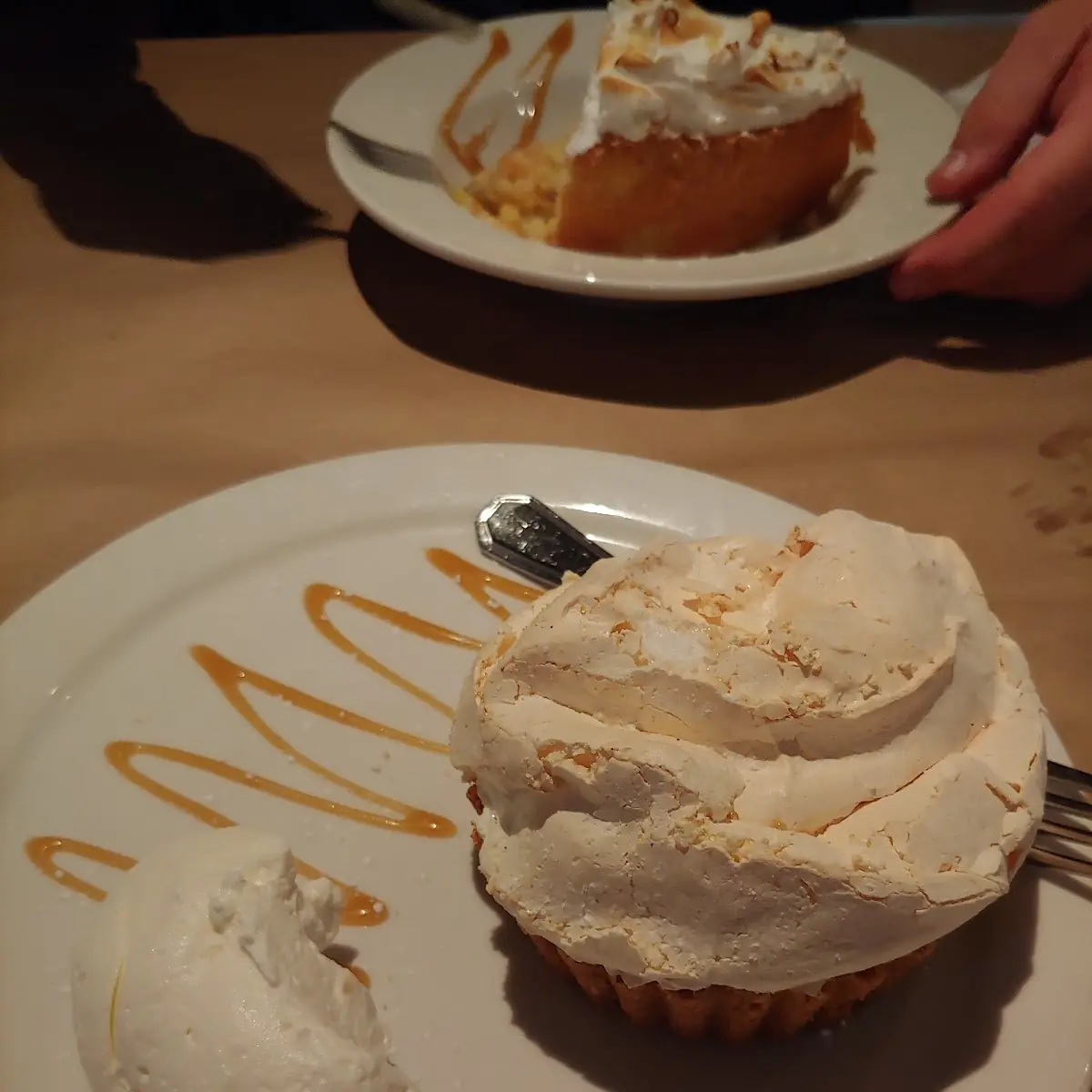 Key Lime Pie with Meringue Topping