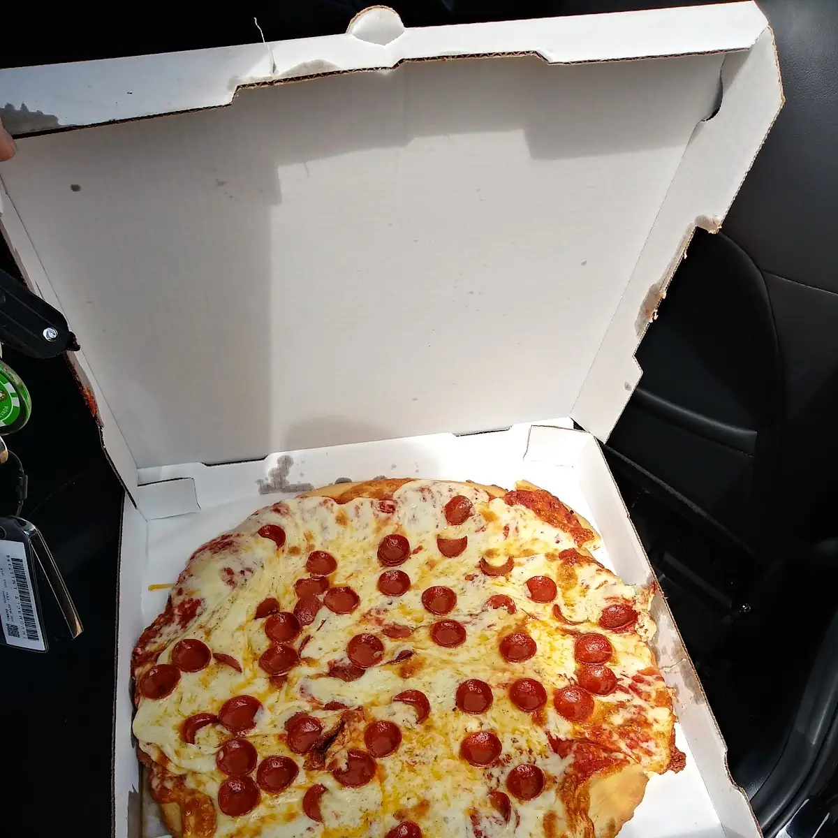Party size 16" garlic pizza plain
