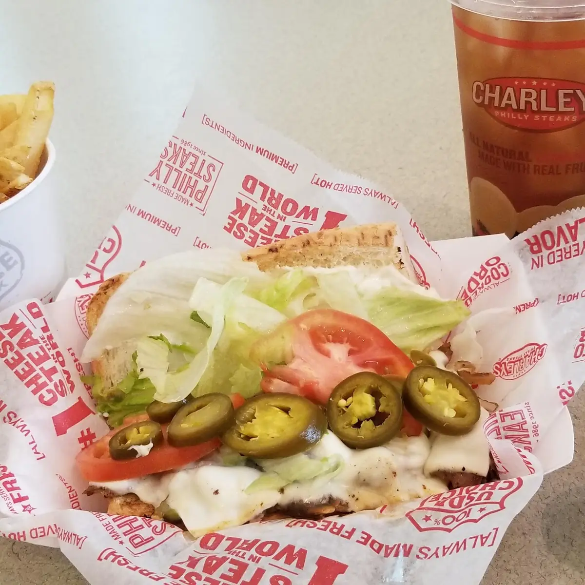 Philly Cheese Steak Combo