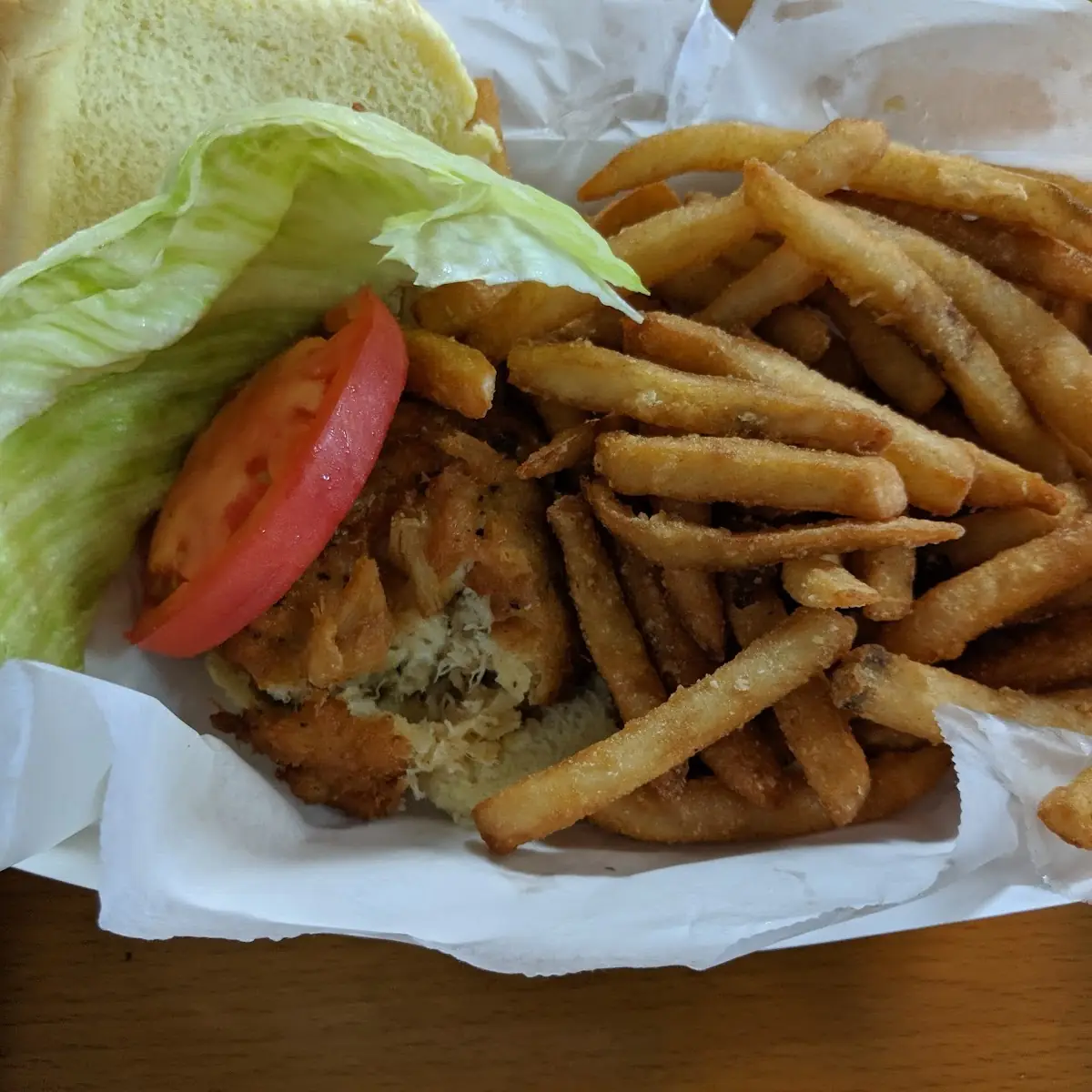 Crab Cake Sandwich