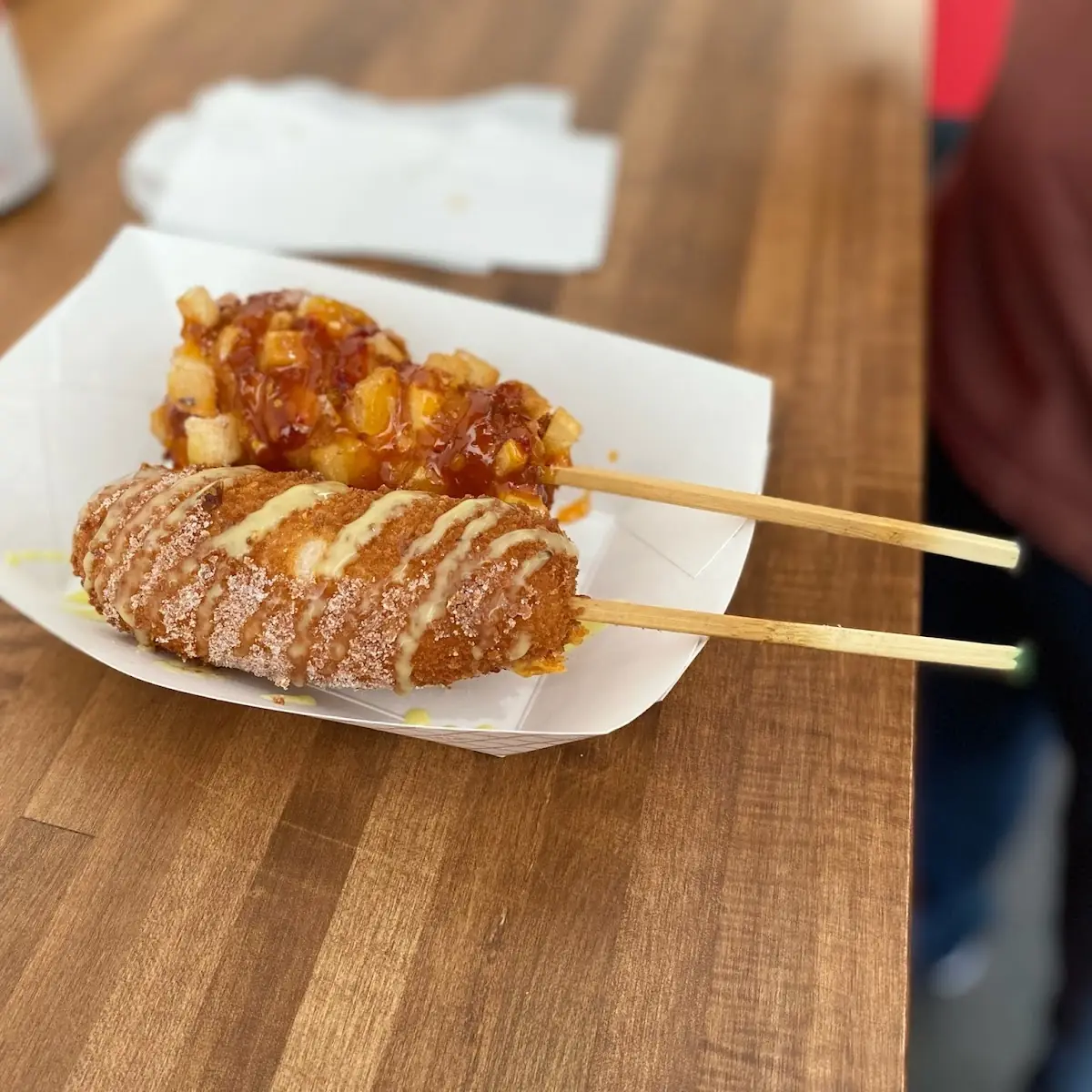 Korean Corn Dog Heaven