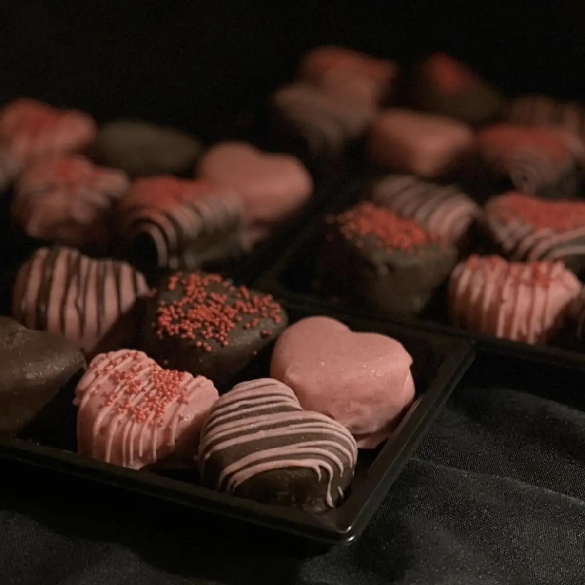 Valentine's Day Heart-Shaped Bites
