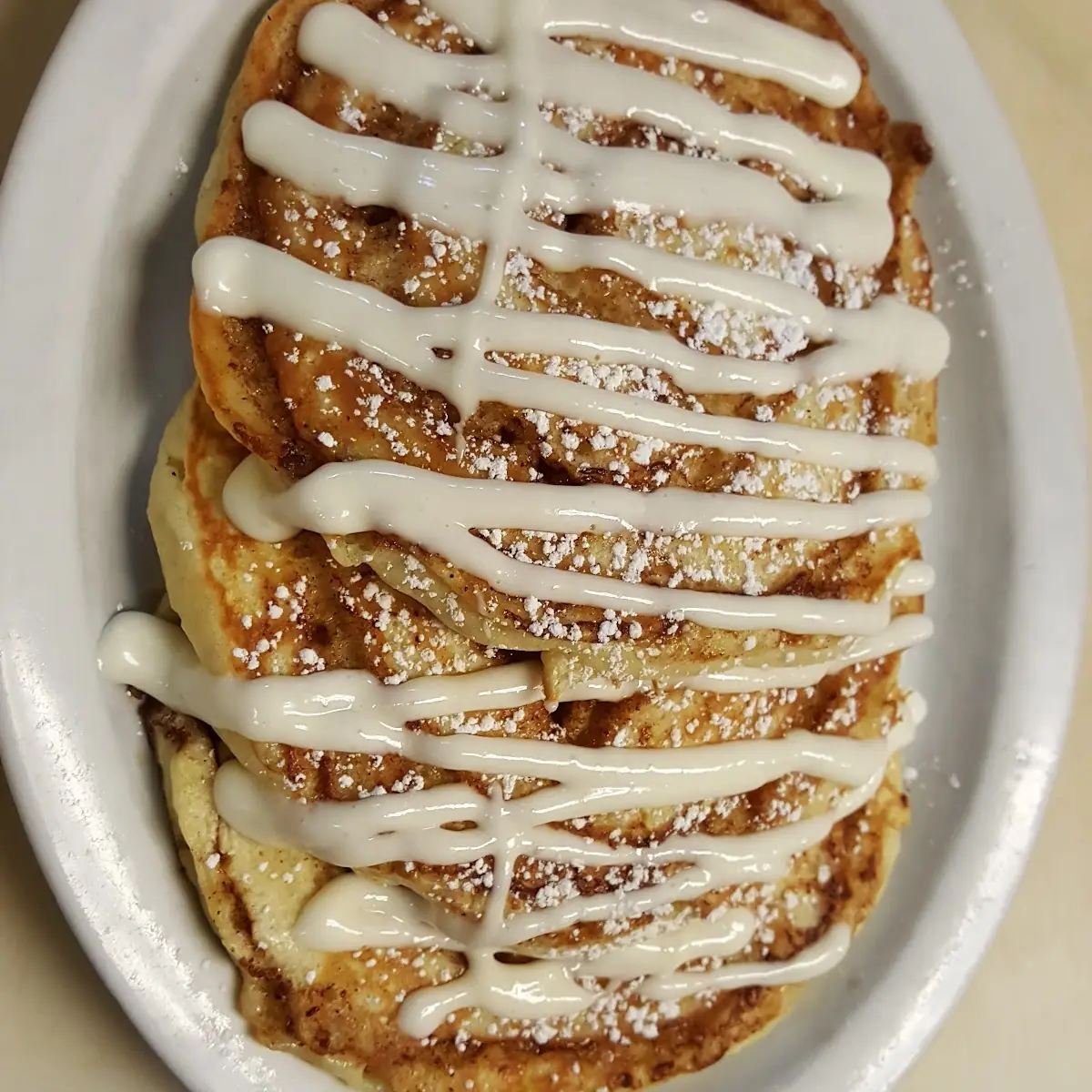 Cinnamon Roll Pancake