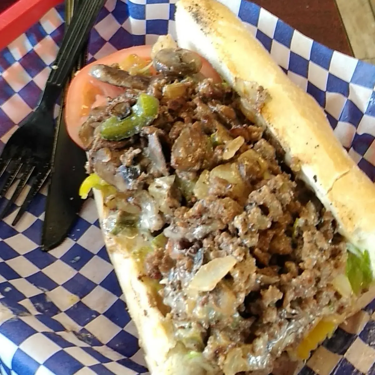 1/2 MEATBALL SUB (NO CHEESE)