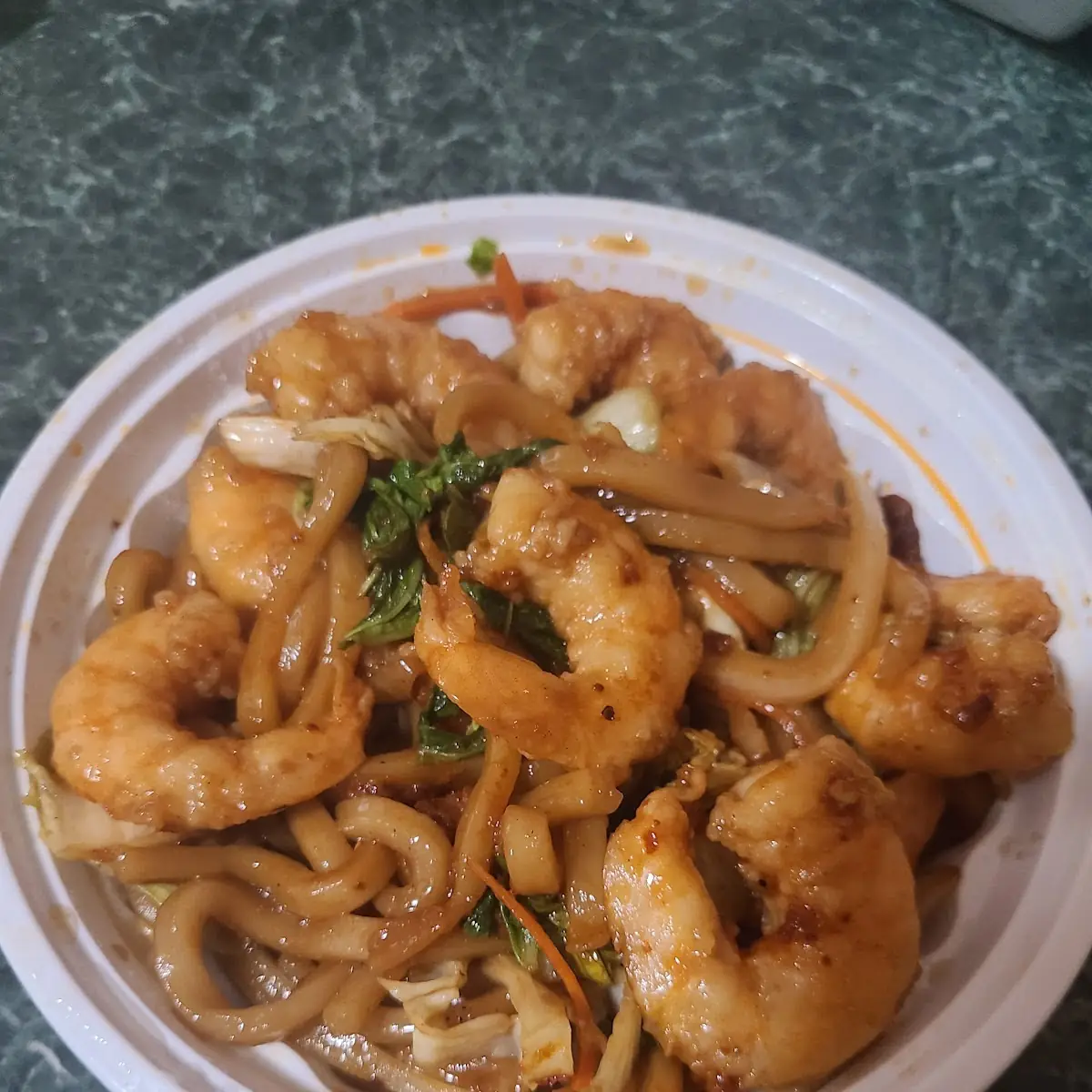 Shrimp Udon Noodle Soup