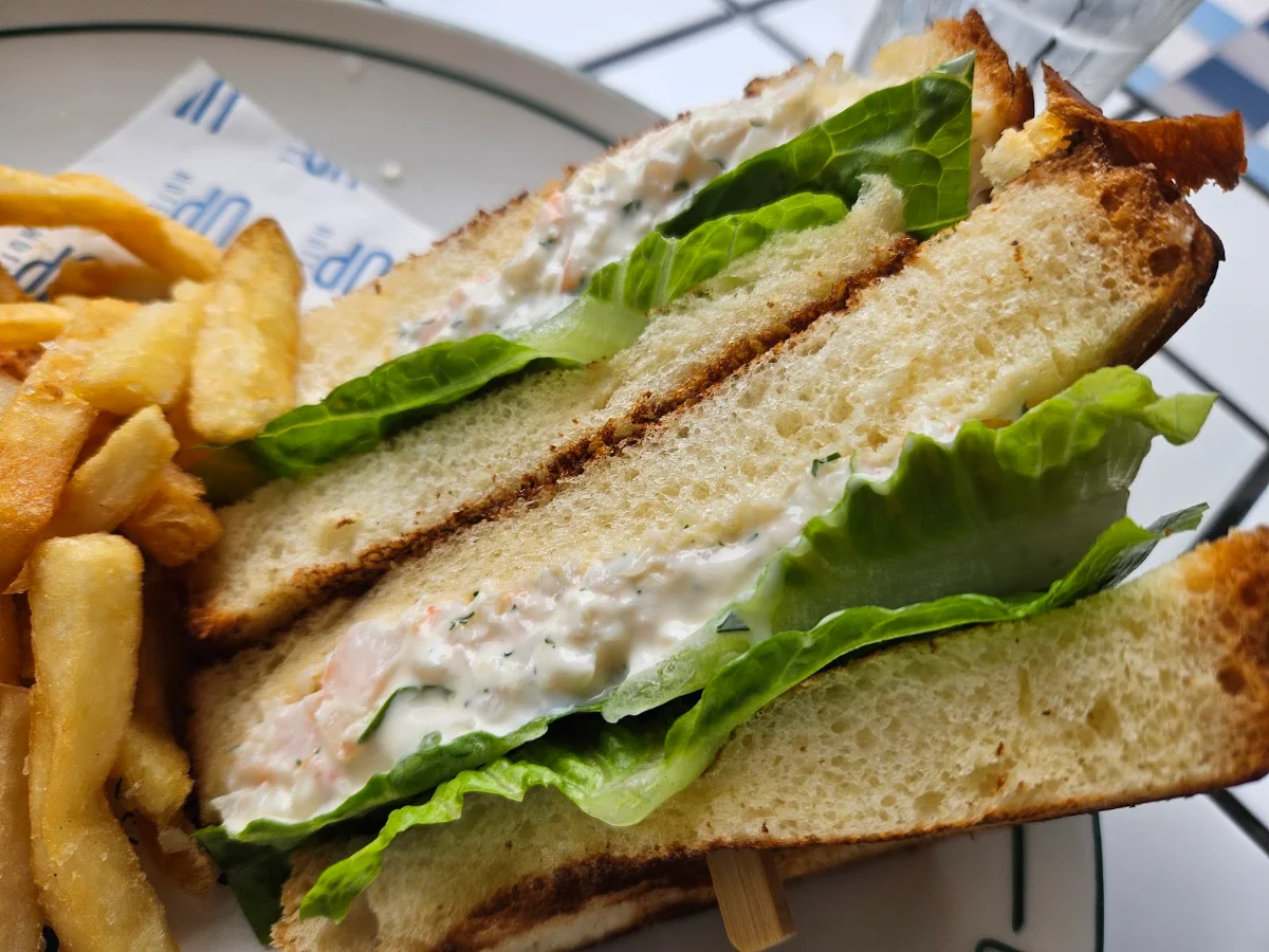 Poached Chicken Sandwich cn, Union Place Hotel