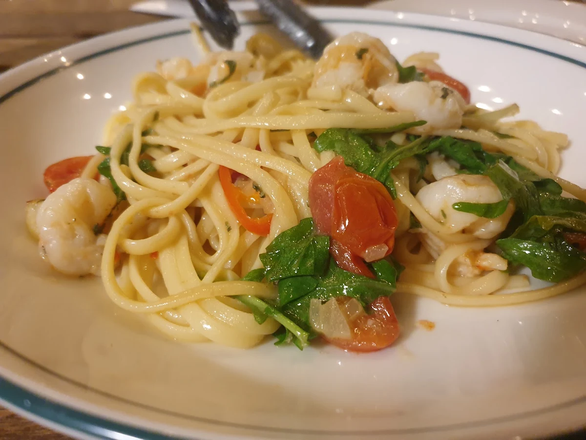 Prawn Linguini, Union Place Hotel
