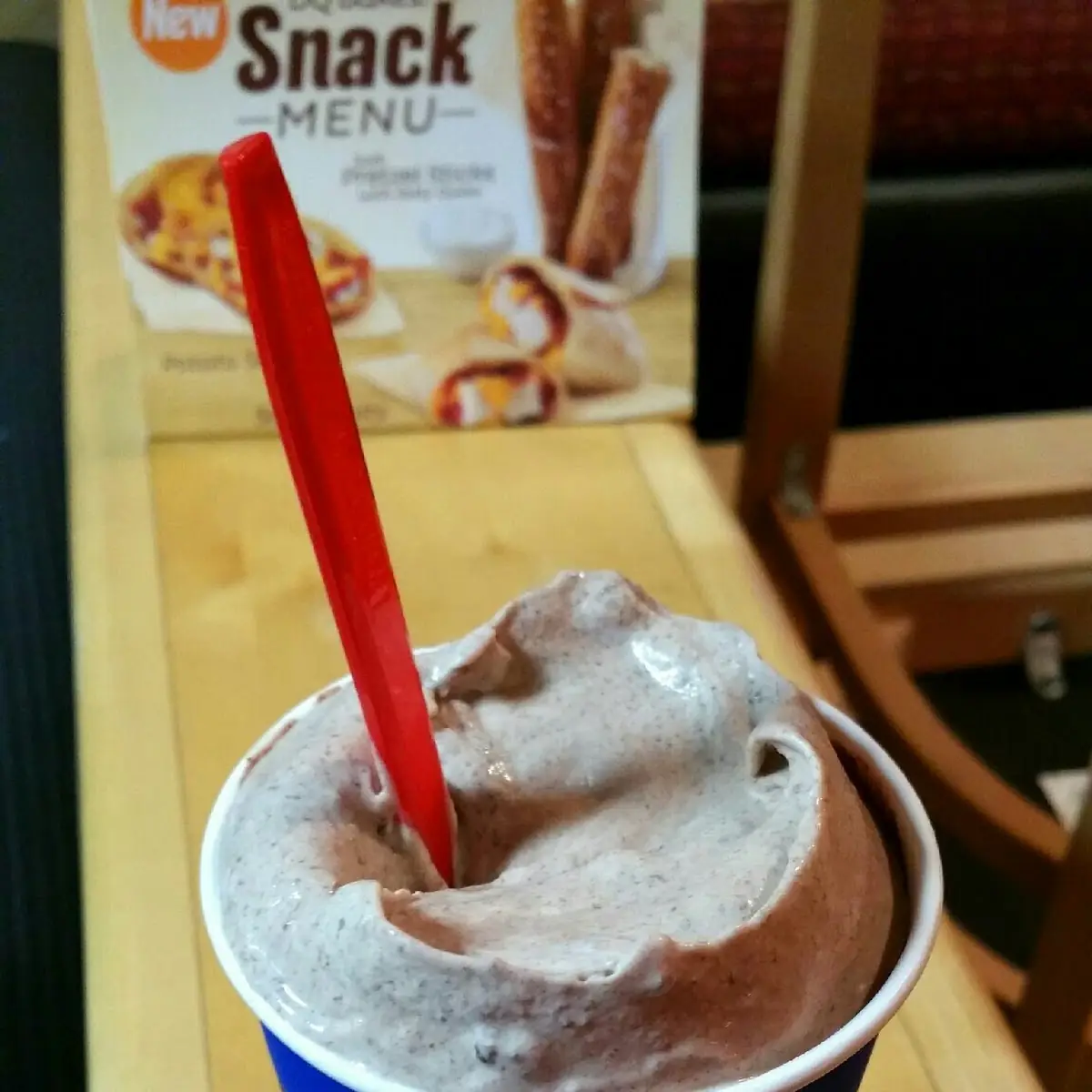 Turtle Pecan Cluster Blizzard Treat