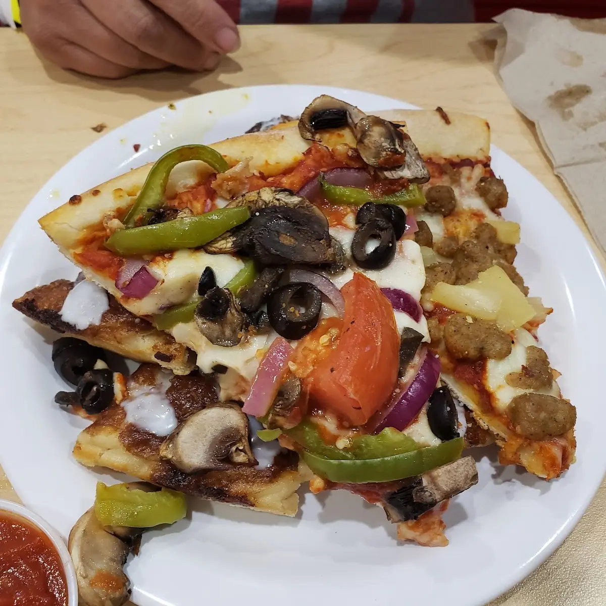 Pizza from Salad Bar Special