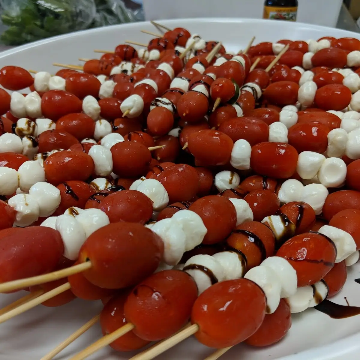 Cherry Tomato & Mozzarella Sticks