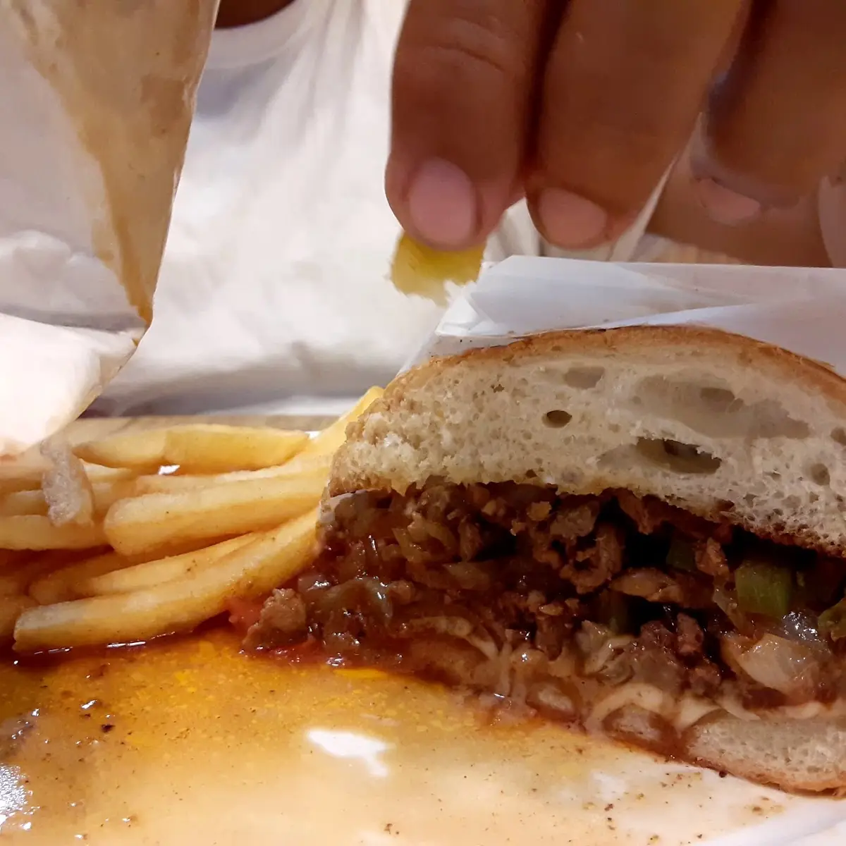 Philly Cheesesteak Sandwich