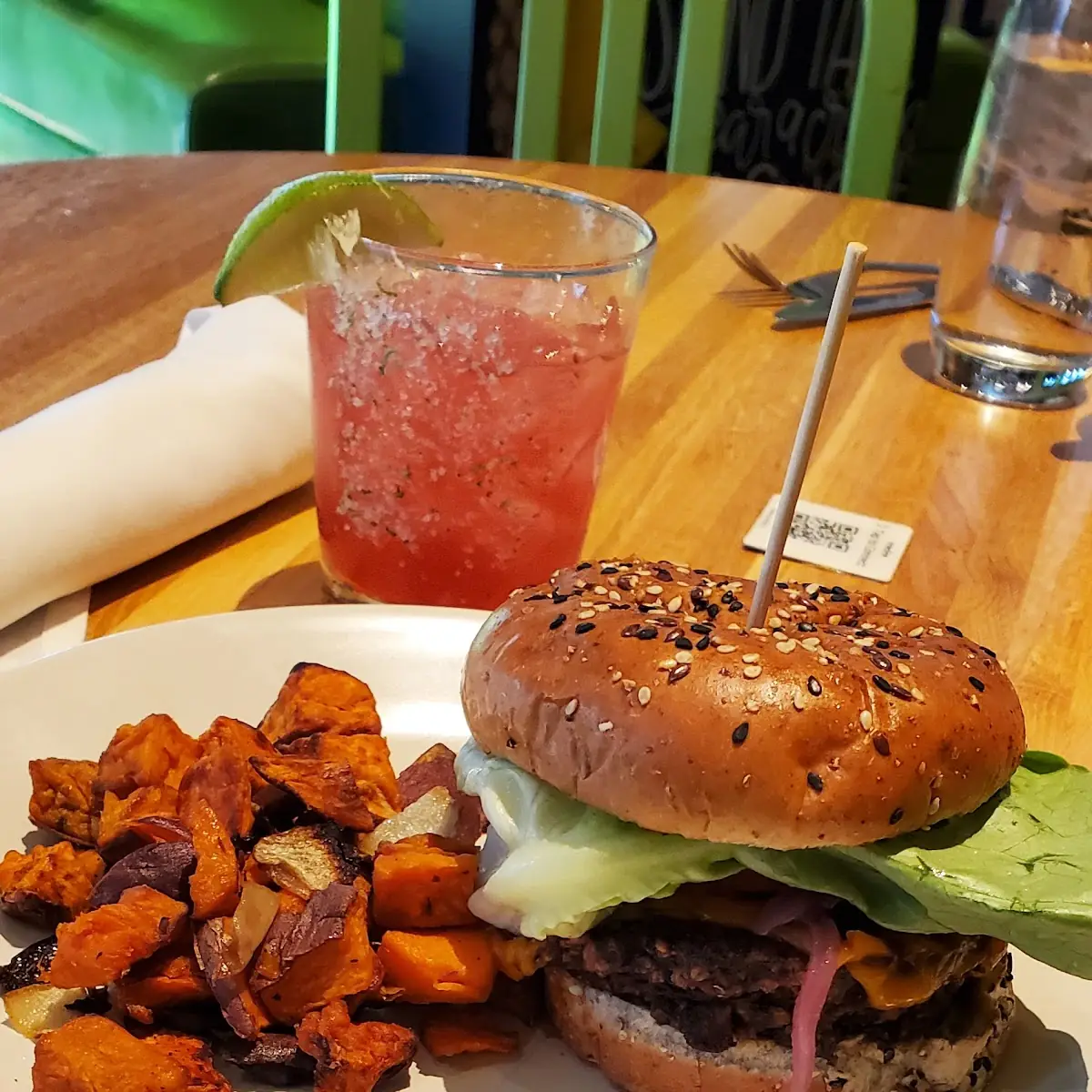 Vegan Double Cheeseburger V