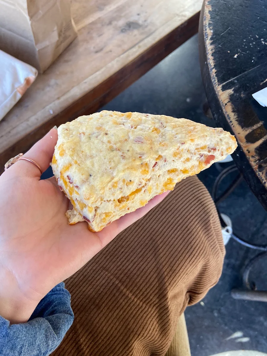 Bacon Cheddar Scone