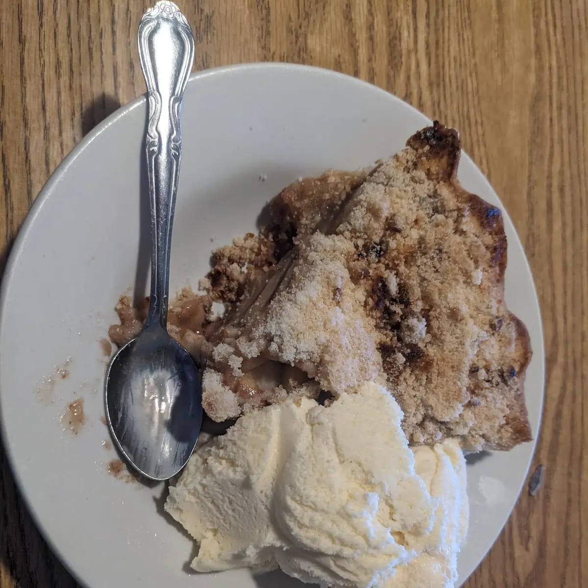 Apple Pie a La Mode