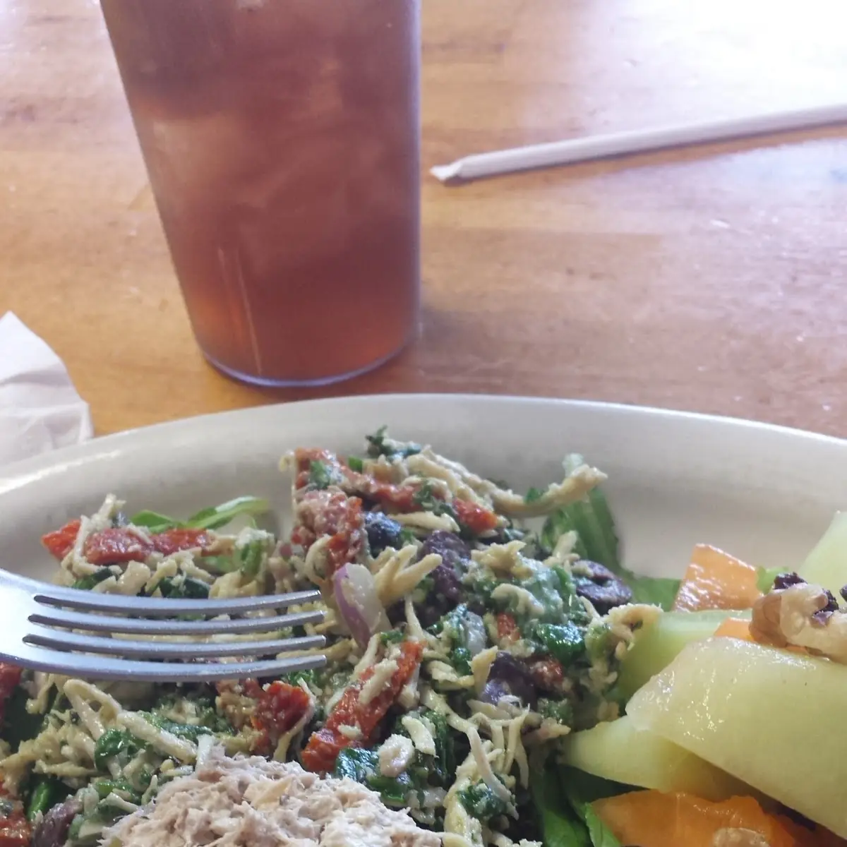 Three Salad Plate
