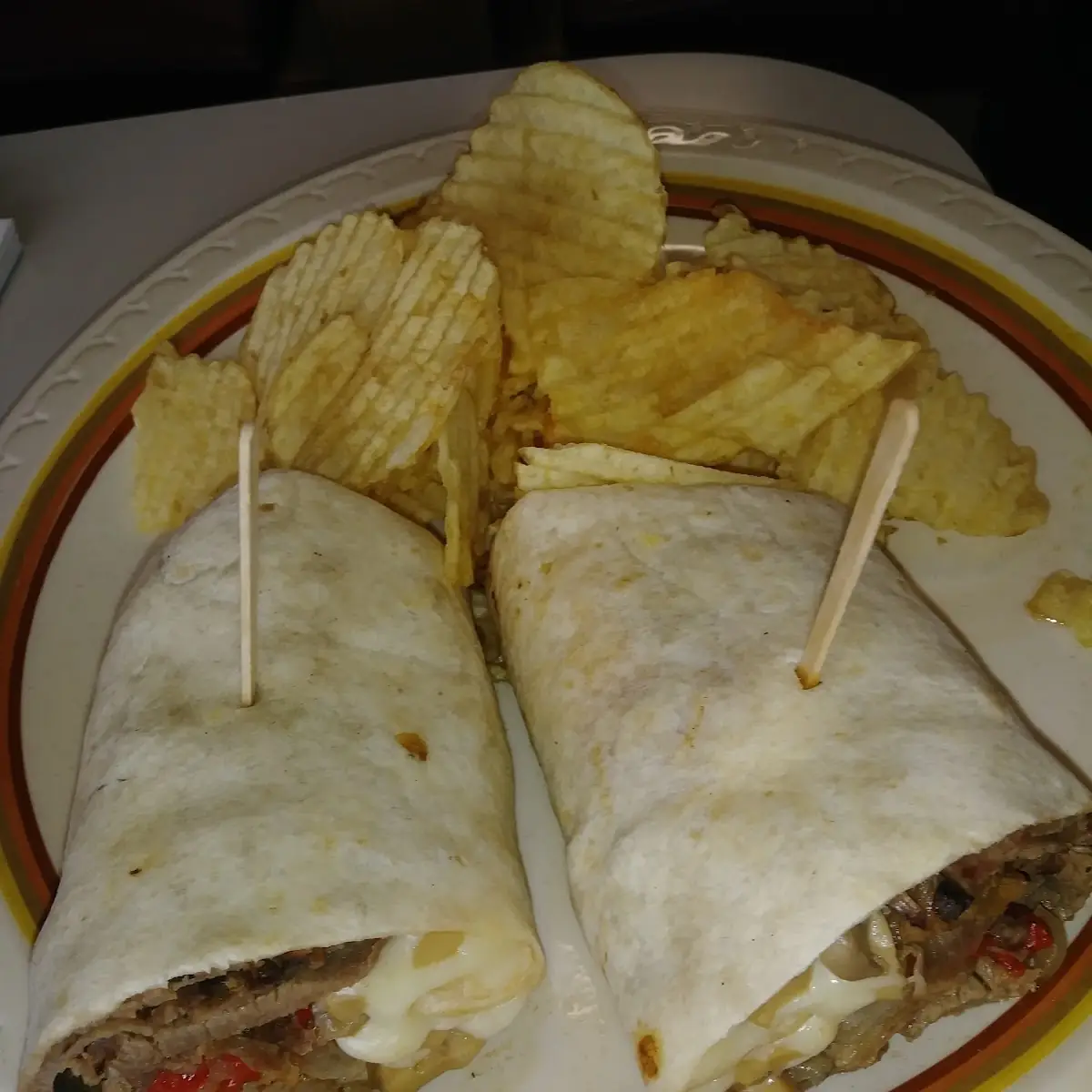 Philly Cheese Steak Wrap