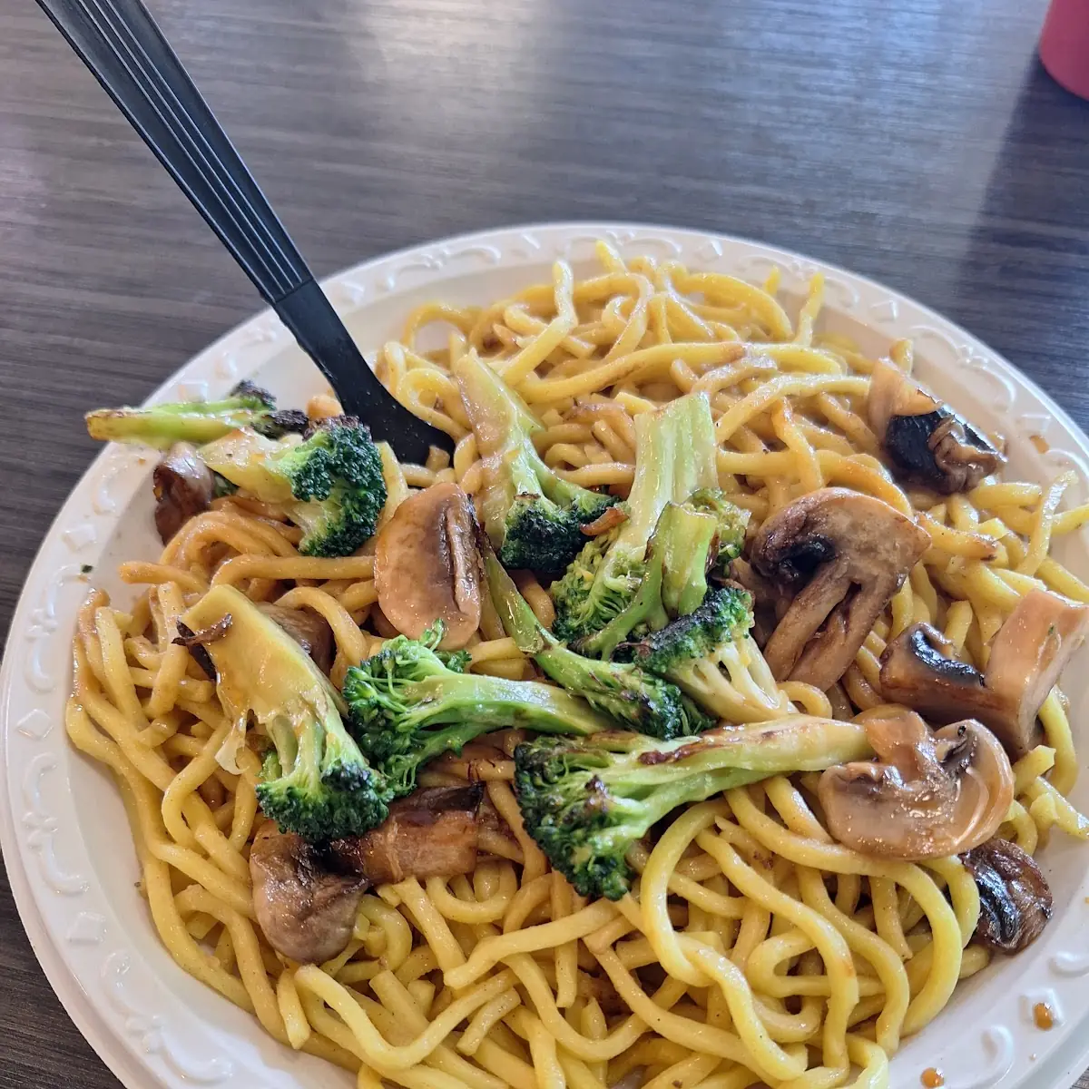 Stir Fried Noodles with Broccoli Rabe