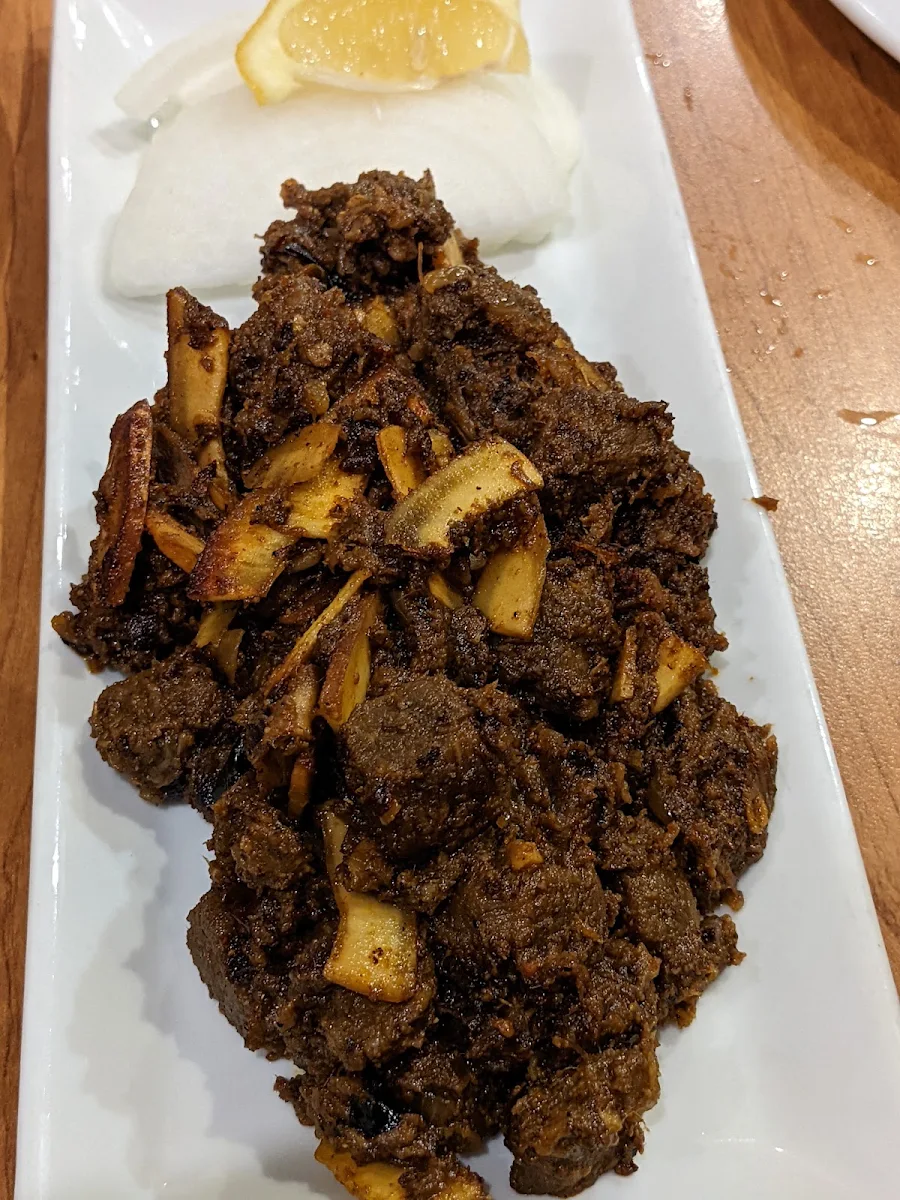Thattukada Beef Curry