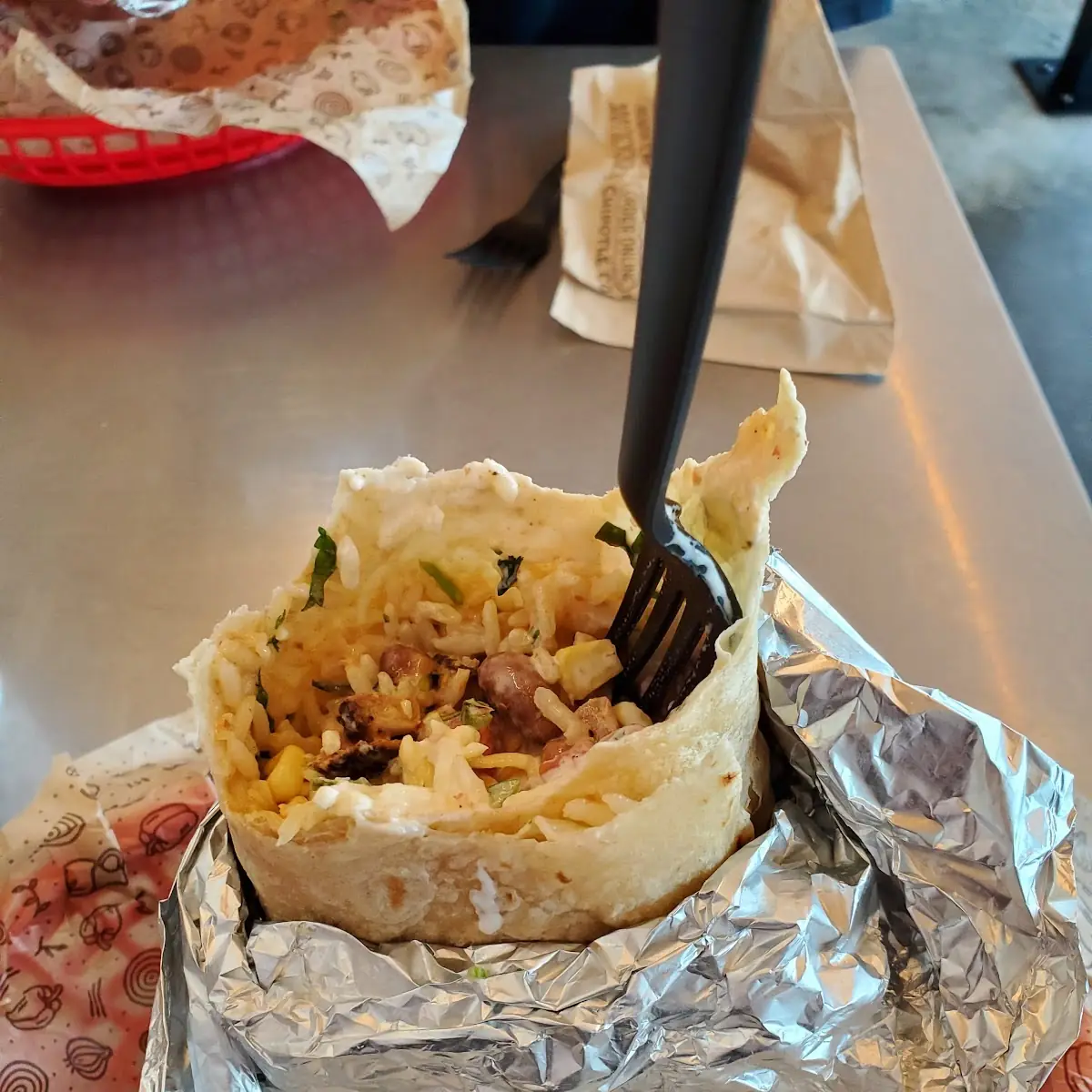 Chipotle Honey Chicken Burrito