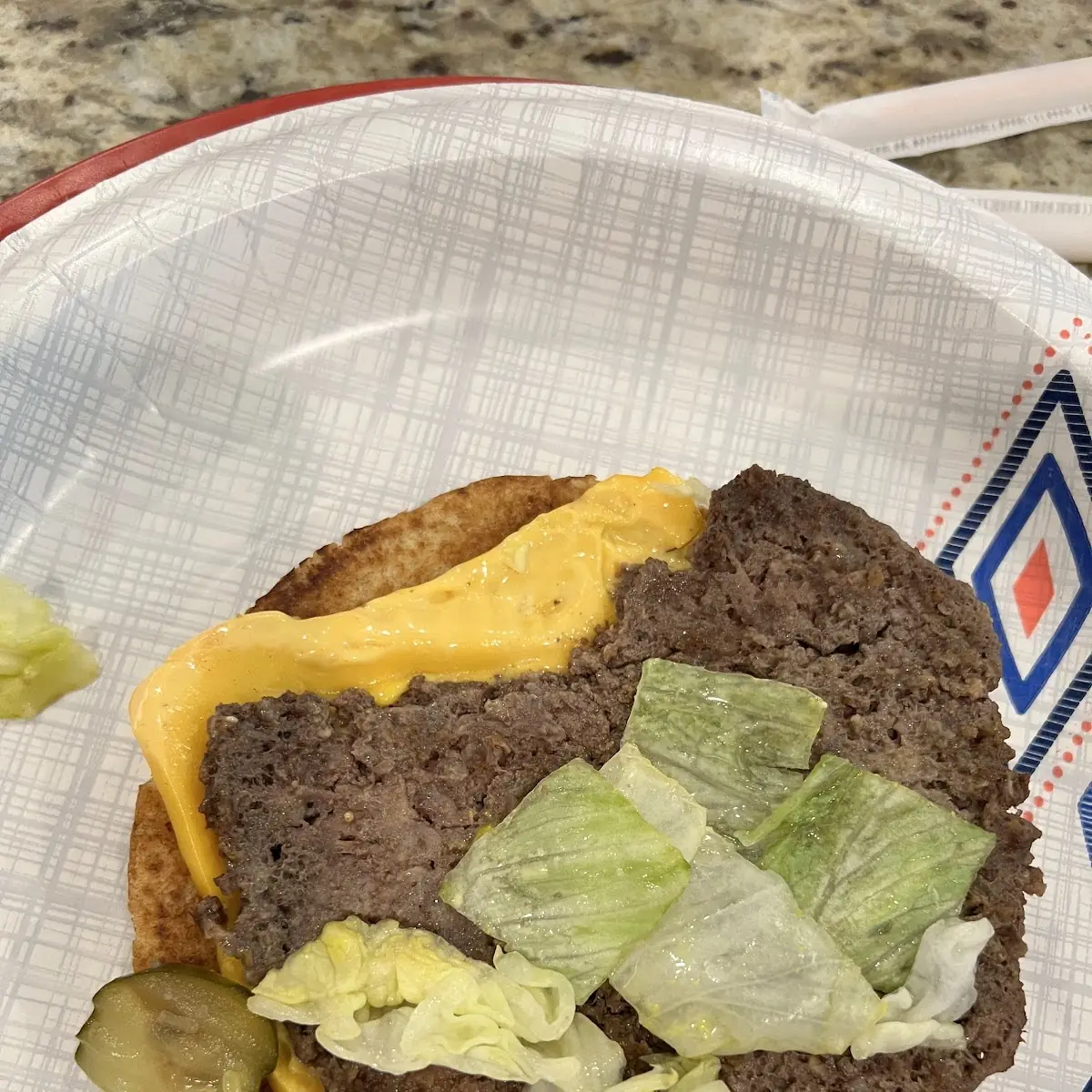 Single Cheeseburger Meal