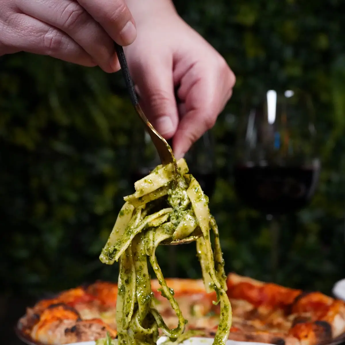 Fettuccine Pesto