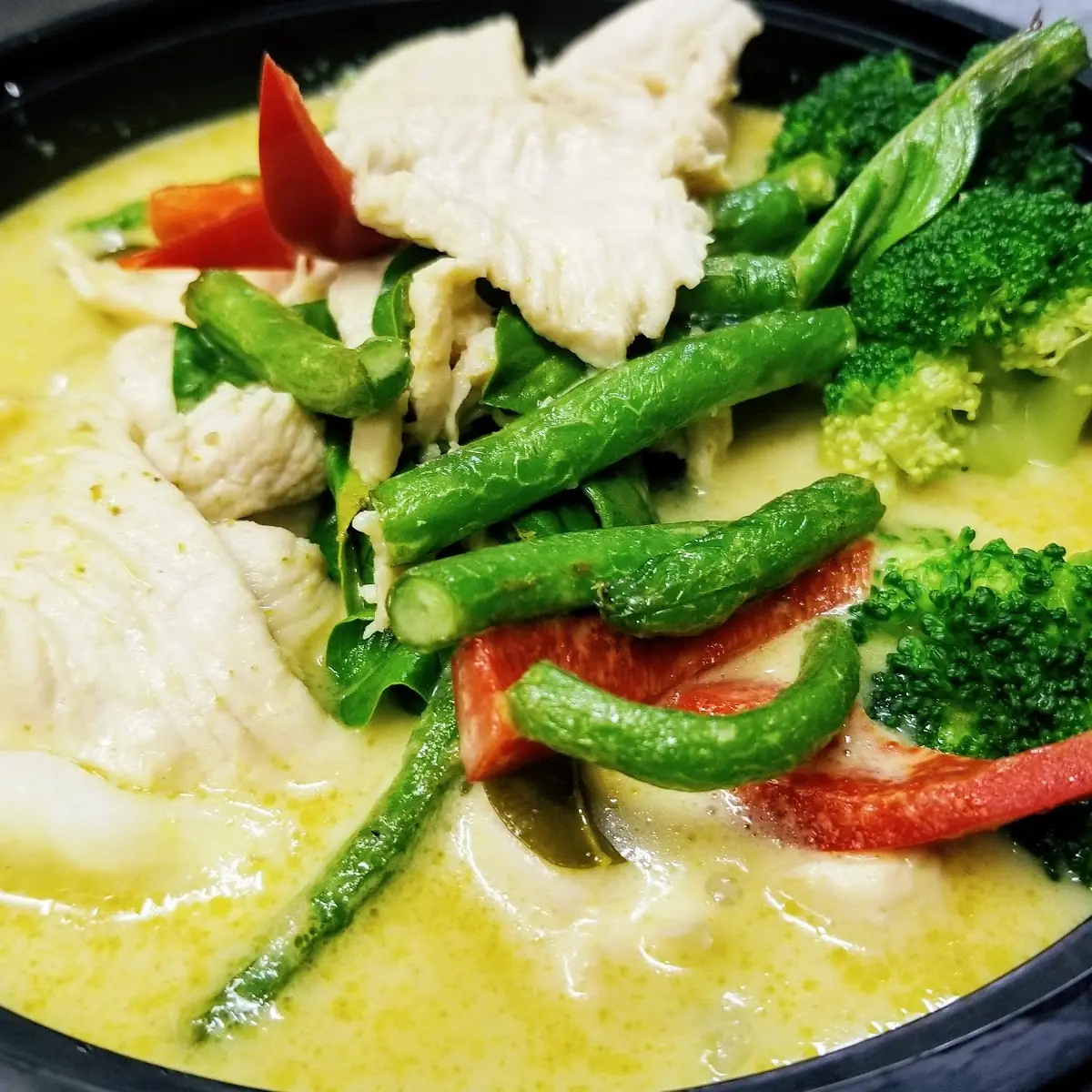 Green Curry with Chicken