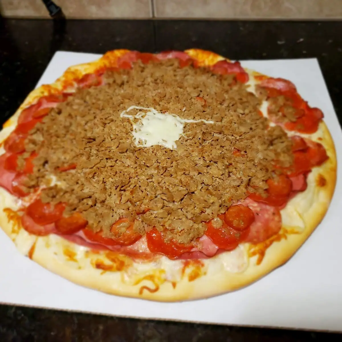 All Meat Pizza