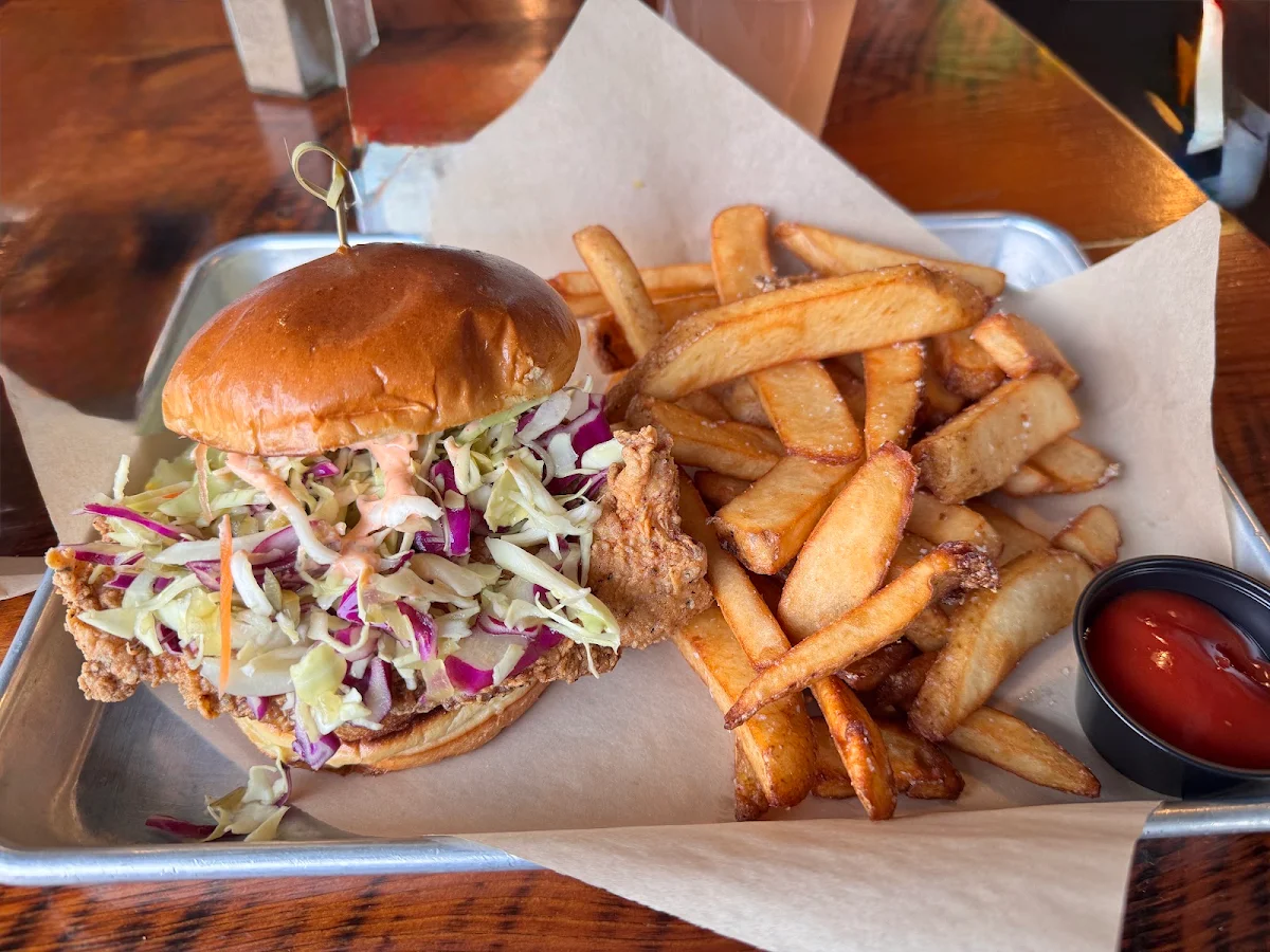 Spicy Crispy Chicken Sandwich Combo