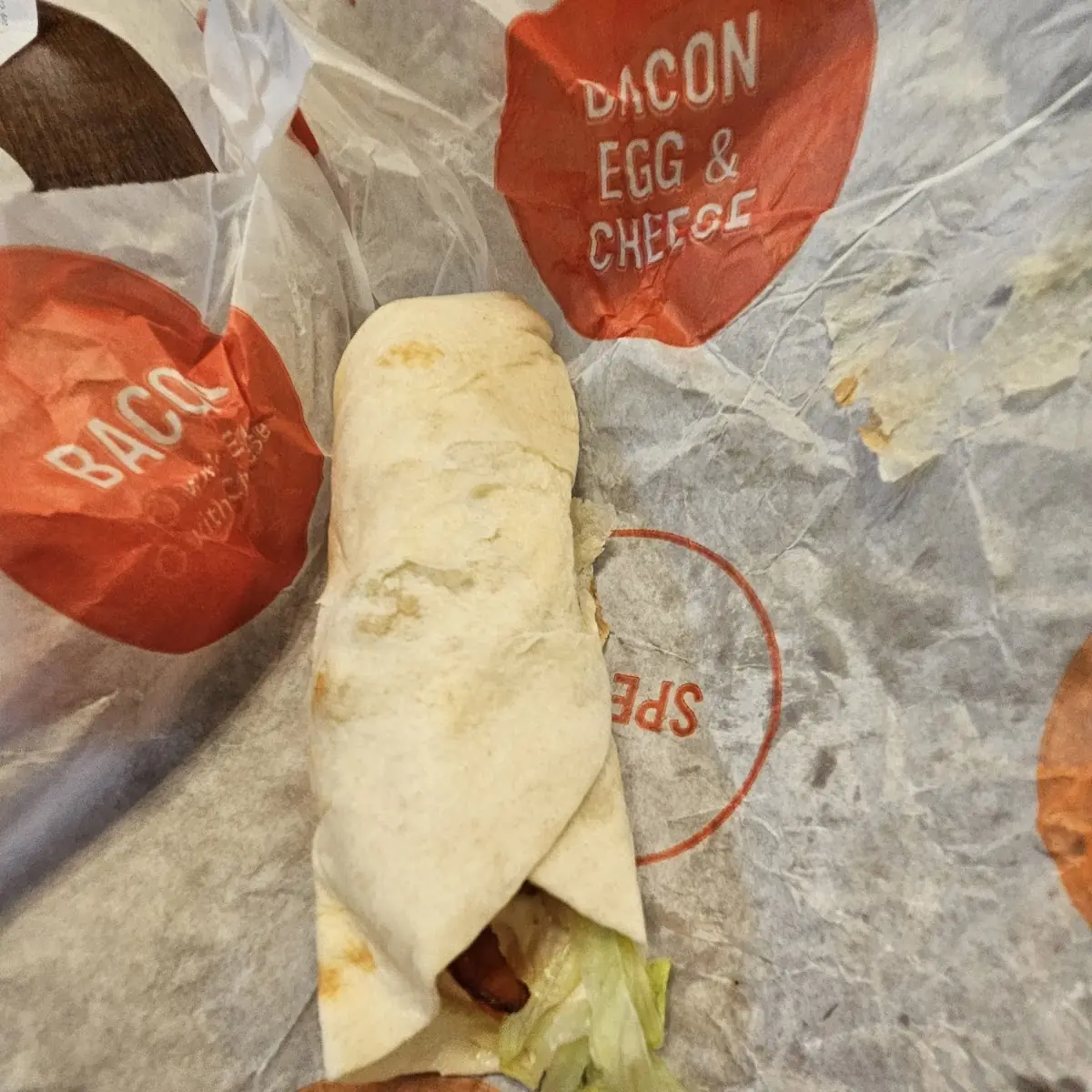 Chicken Bacon Wrap Box