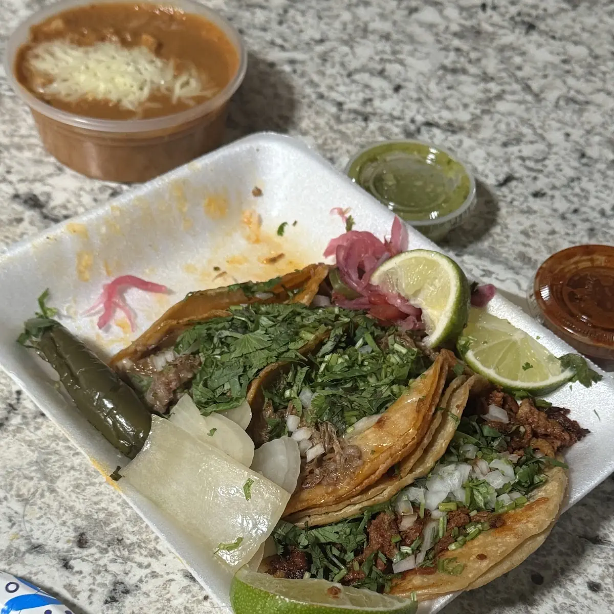 Birria Tacos with Consomé