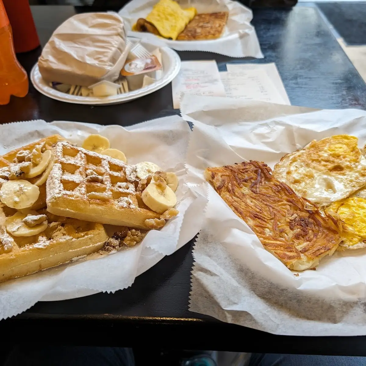 Banana Walnut Waffle