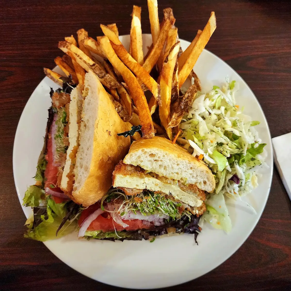 Fried Tofu Sandwich