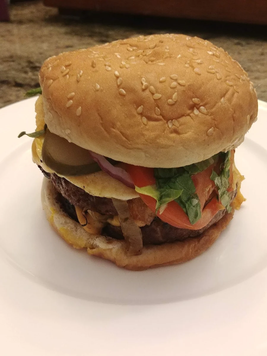 The Royal Challenge Burger, The Royal Windsor Pub & Eatery