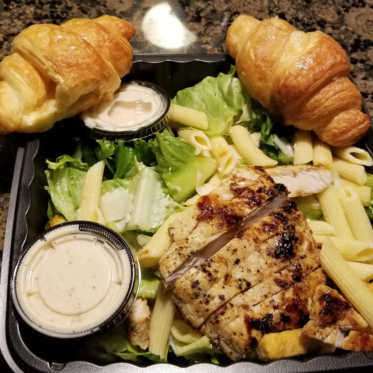 Chicken Caesar Pasta Salad