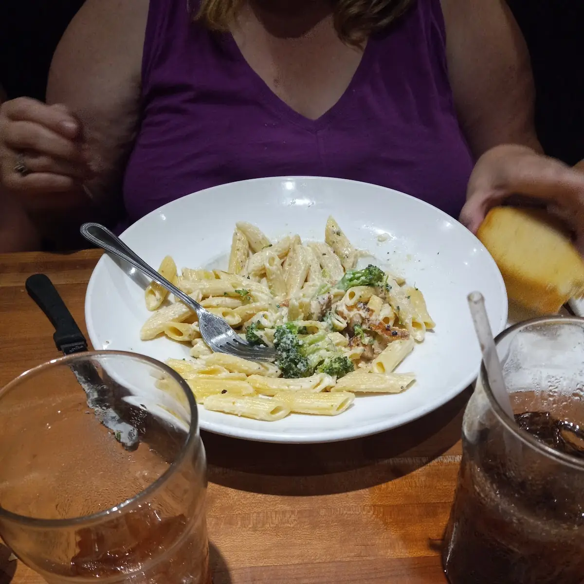 Grilled Chicken Alfredo