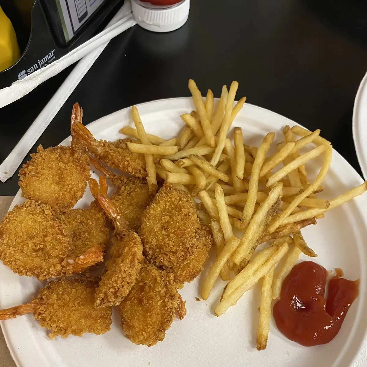 8 Fried Shrimp
