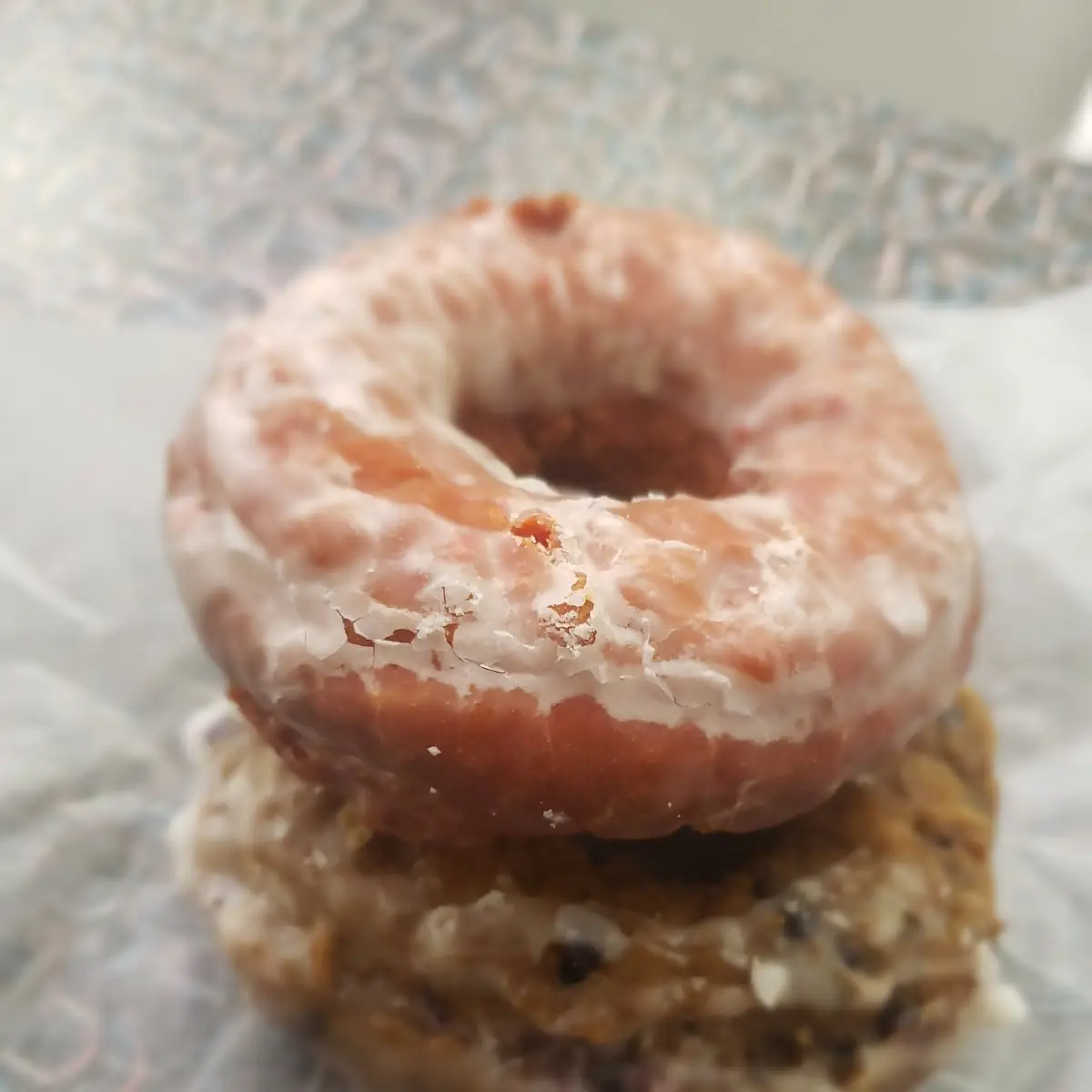 Blueberry Sour Cream Doughnut