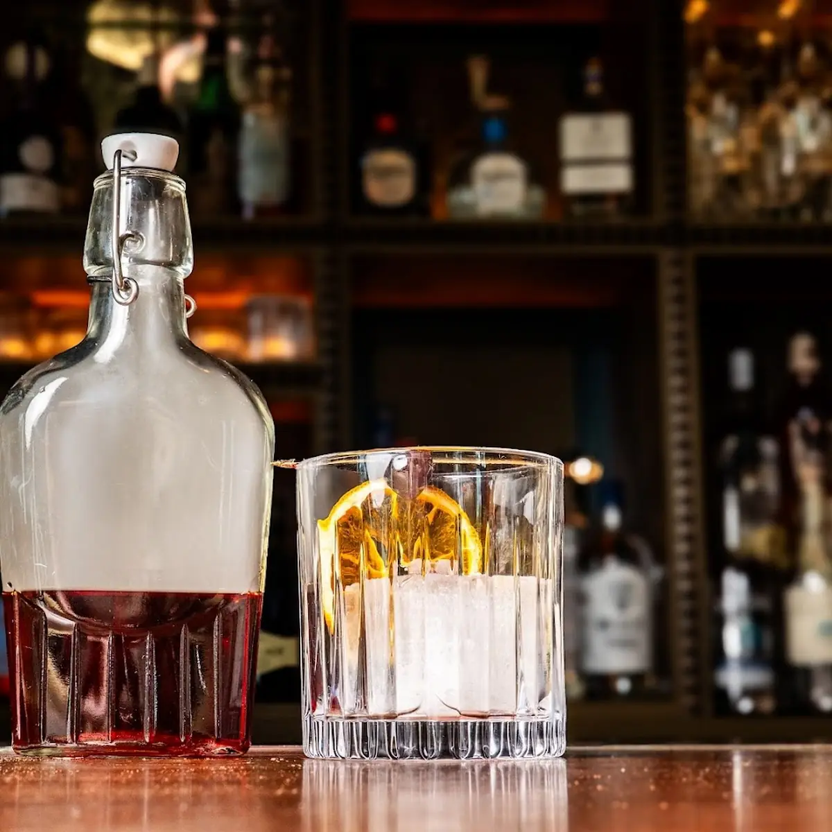 Smoked Old Fashioned