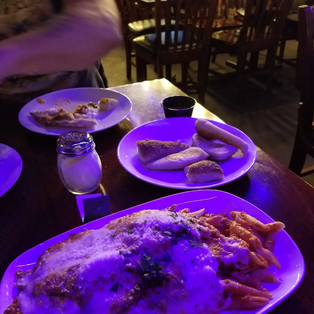 Eggplant Parmesan with Penne
