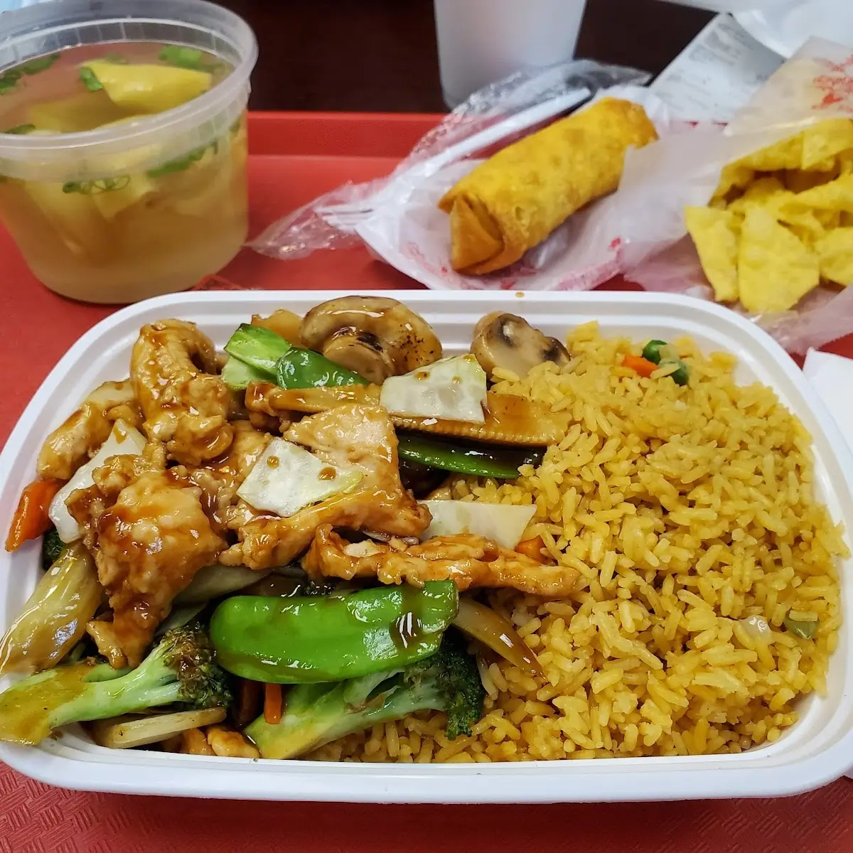 Chicken with Chinese Vegetables