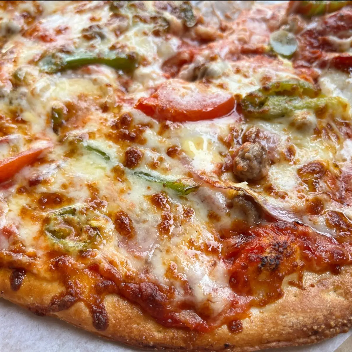 Supreme Thin Crust Pizza