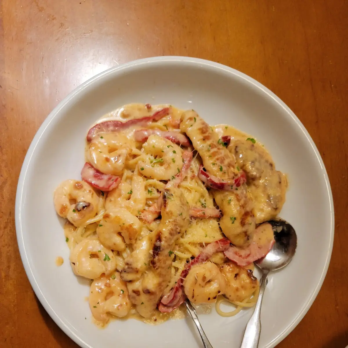Shrimp Alfredo