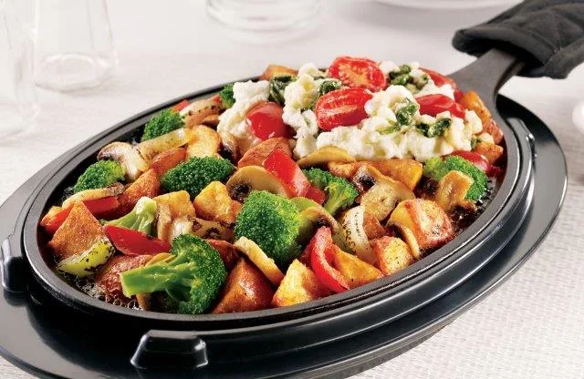 Veggie Skillet, Denny's Restaurant Okotoks