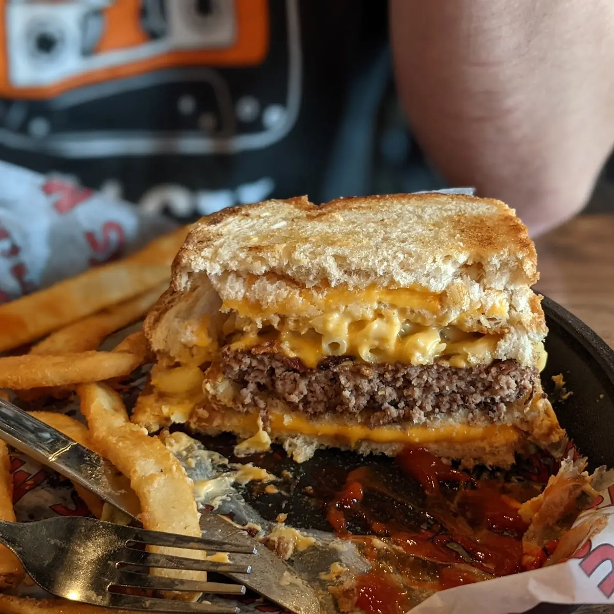 Mac and Cheese Burger