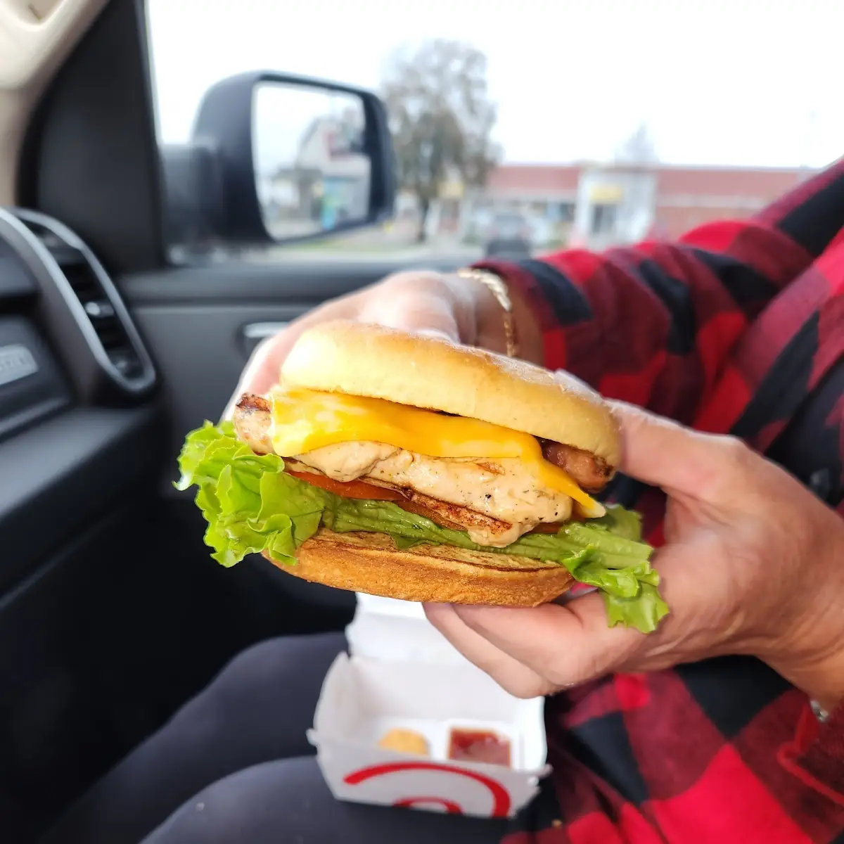 Grilled Chicken Club Meal
