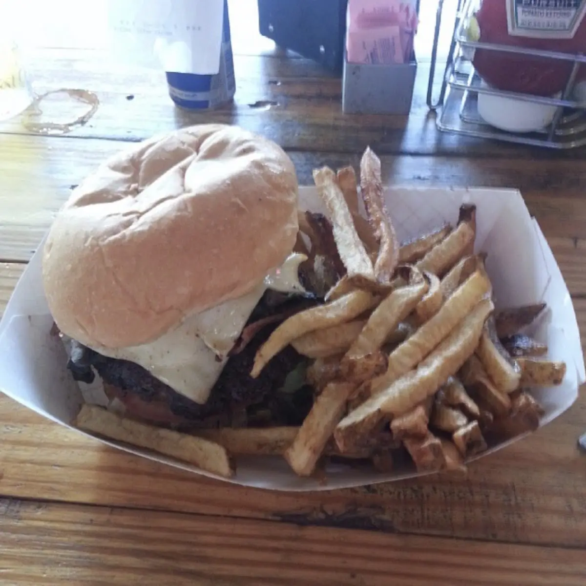 Bacon Mushroom Burger