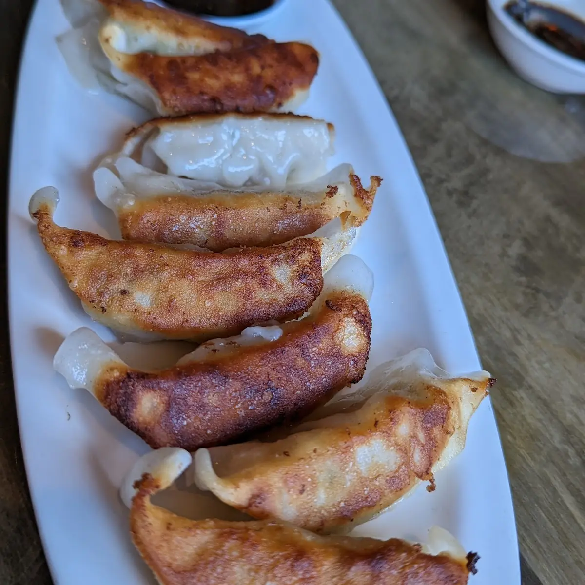 Pan Fried Park Dumplings