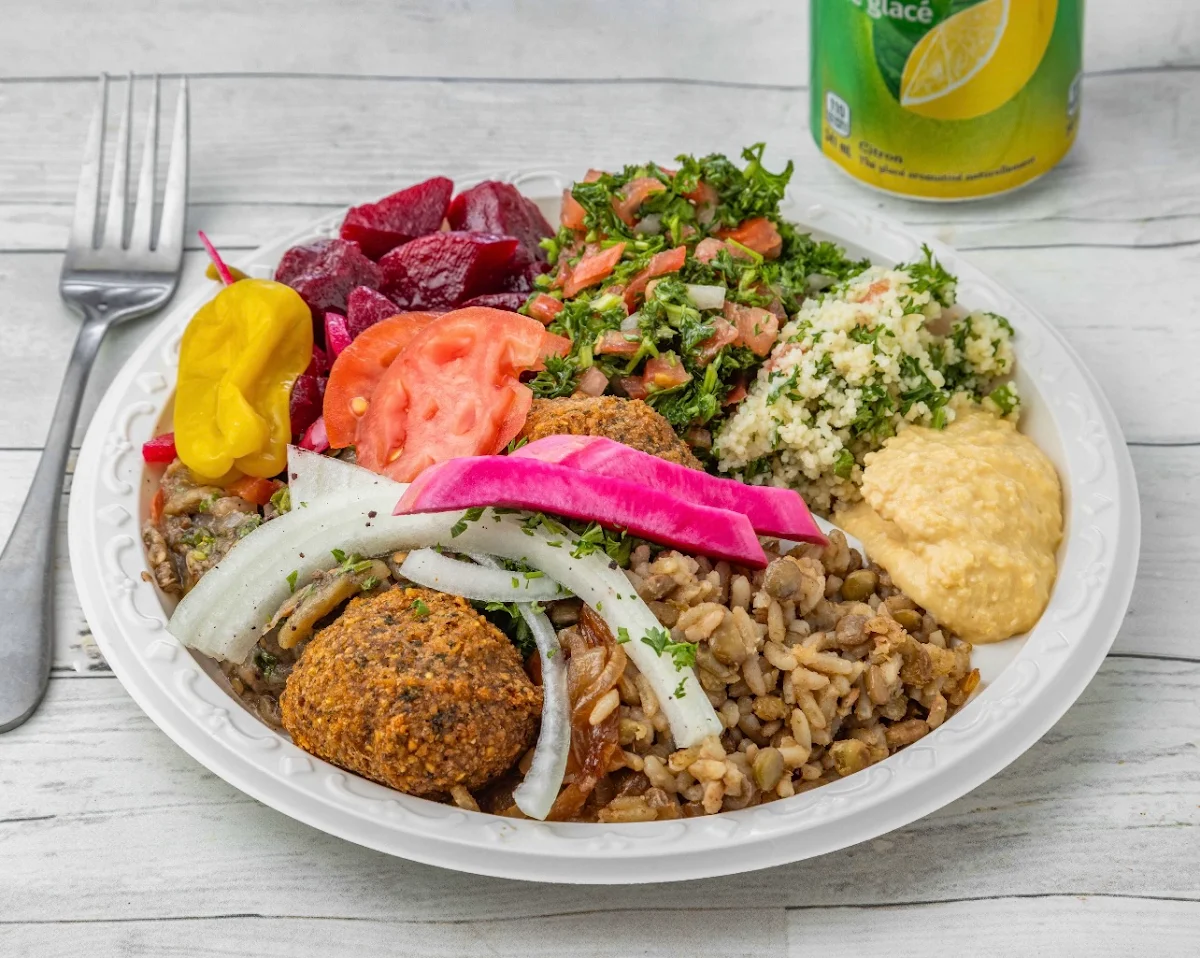 Falafel Plate Vegetarian