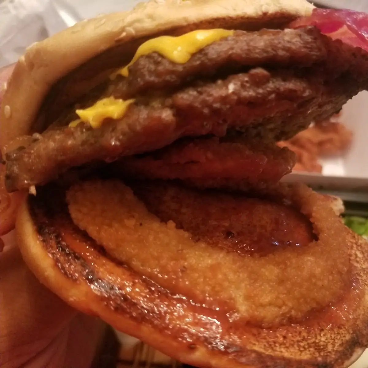 Double Western Bacon Cheeseburger
