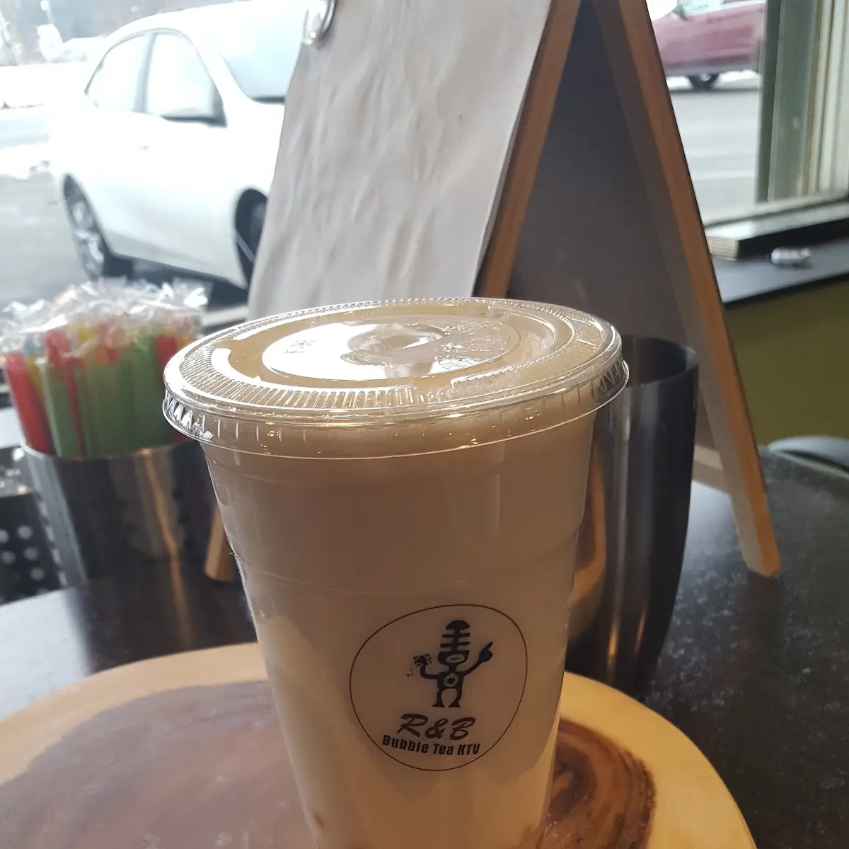 Almond Milk Bubble Tea